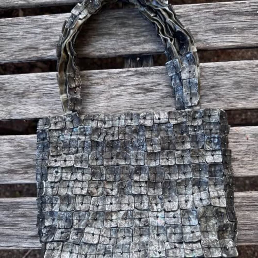 Abalone Vintage Handbag Purse